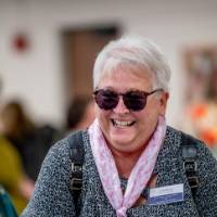 Attendees mingling prior to event start 25